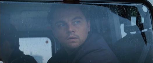 Leonardo Di Caprio em "A Origem"